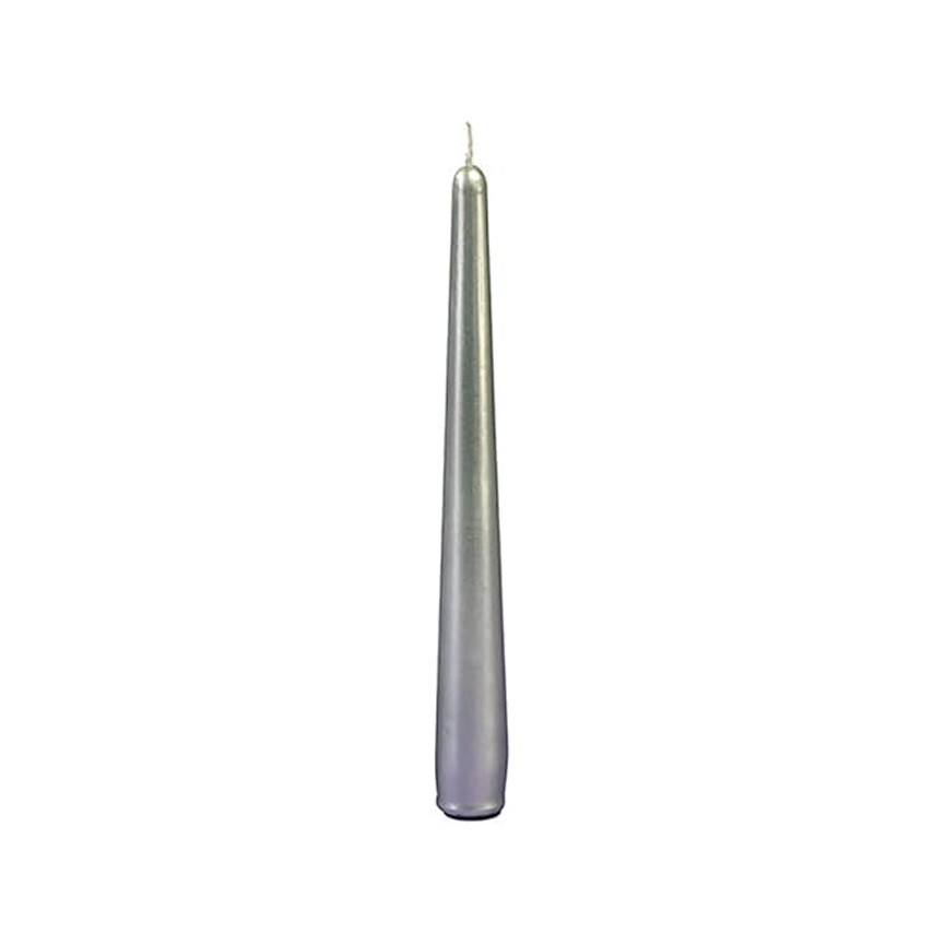 CANDELE LISCE LACCATE ORO 3PZ 21CM