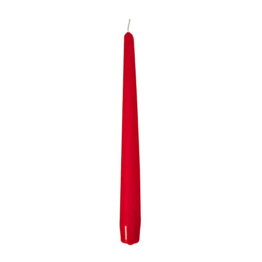CANDELE LISCE LACCATE ROSS.3PZ 20CM