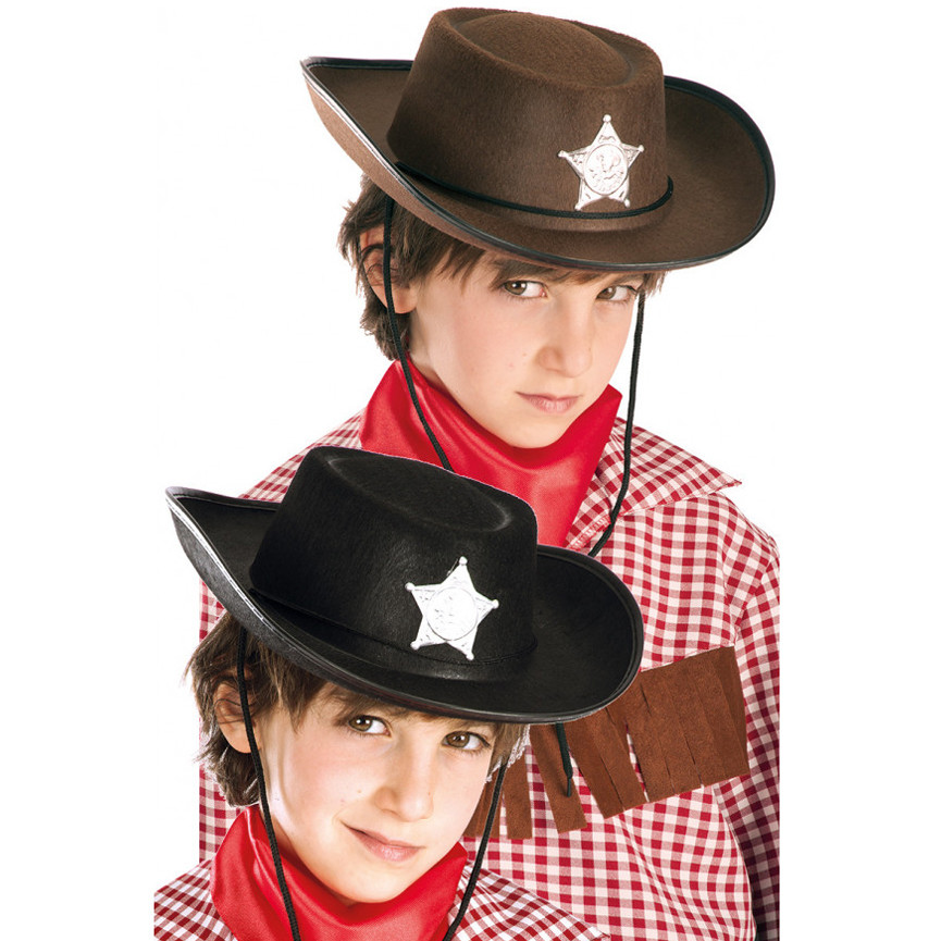 CAPPELLO COWBOY COLORI ASSORTITI 05900