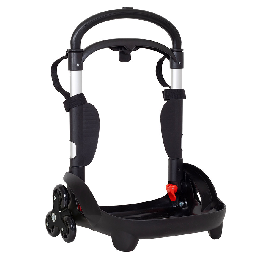 CARRELL.PORTAZAINO BE BOX FLEX 3 RUOTE BIG NERO