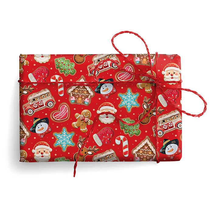 CARTA BS10 FG 100X140 NATALE 9373 BISCOTTI C/ORO