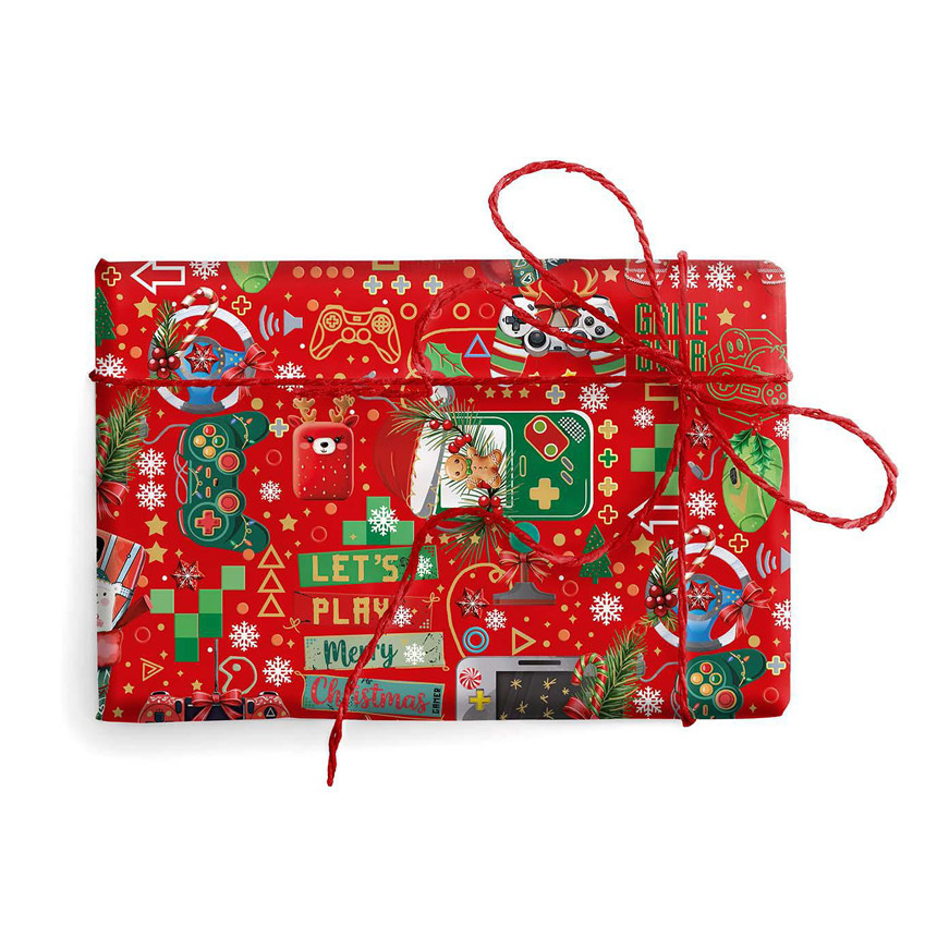 CARTA BS10 FG 100X140 NATALE 9445 BIMBI VIDEOGIOC.