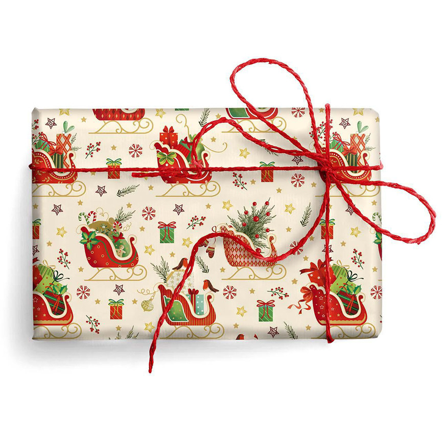 CARTA BS10 FG 100X140 NATALE 9490 SLITTA E PACCHI