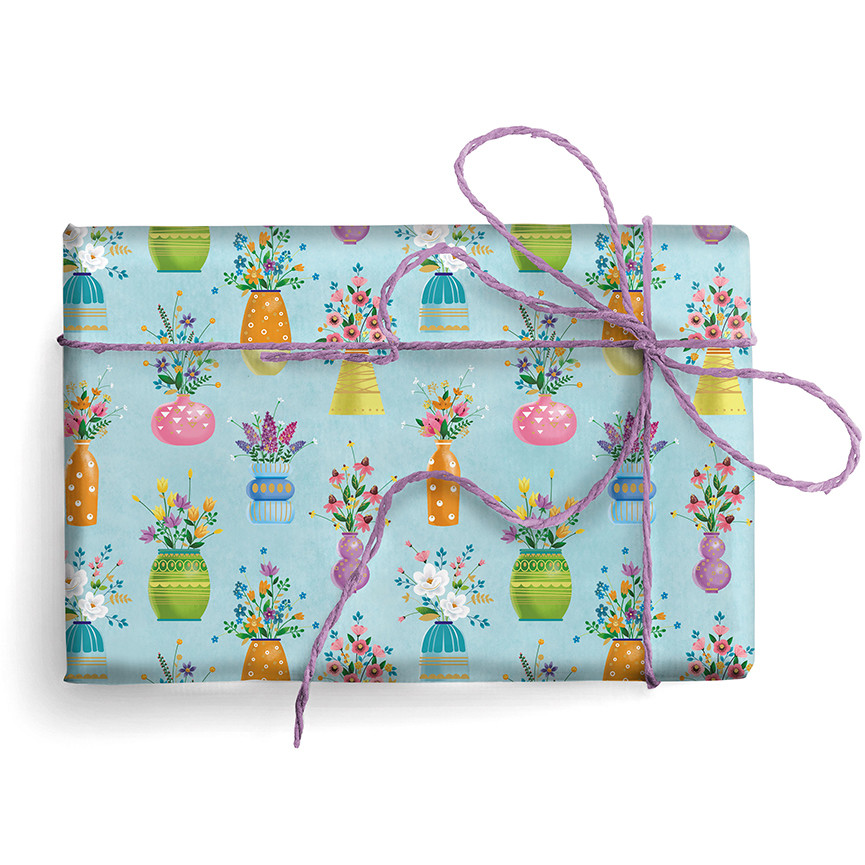 CARTA BS10 FG 70X100 9466 VASI COLORATI CON ORO