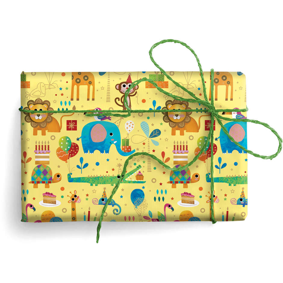 CARTA BS10 FG 70X100 COMPLEANNO ZOO SAFARI