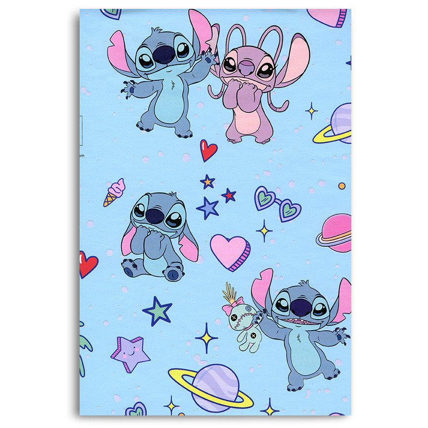 CARTA BS10 FG 70X100 DISNEY STITCH BLU 602H