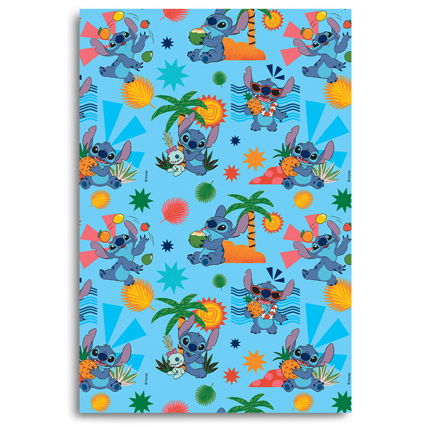 CARTA BS10 FG 70X100 DISNEY STITCH TROPICAL 636H