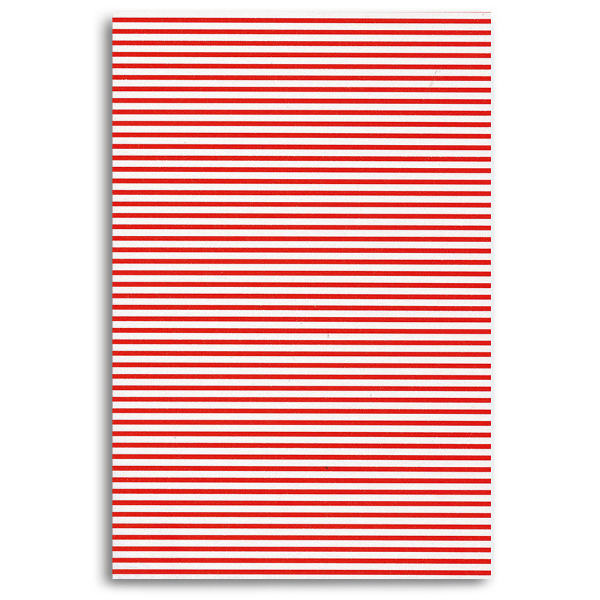 CARTA BS10 FG 70X100 ECOCARTA RIGHE ROSSE 225B