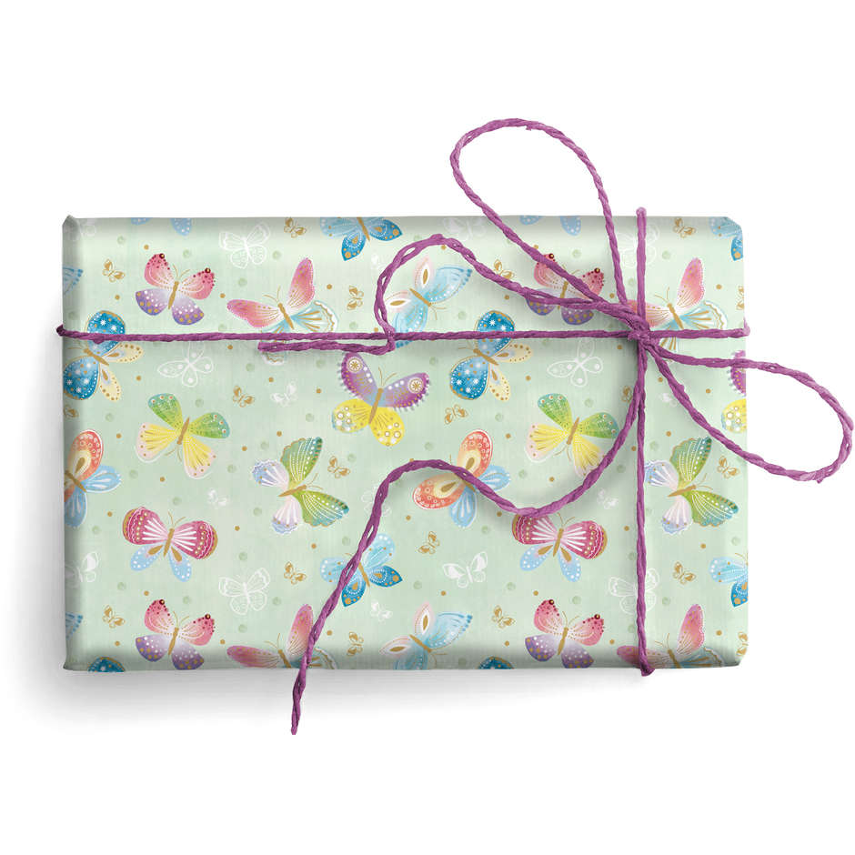 CARTA BS10 FG 70X100 FARFALLE ACQUERELLO