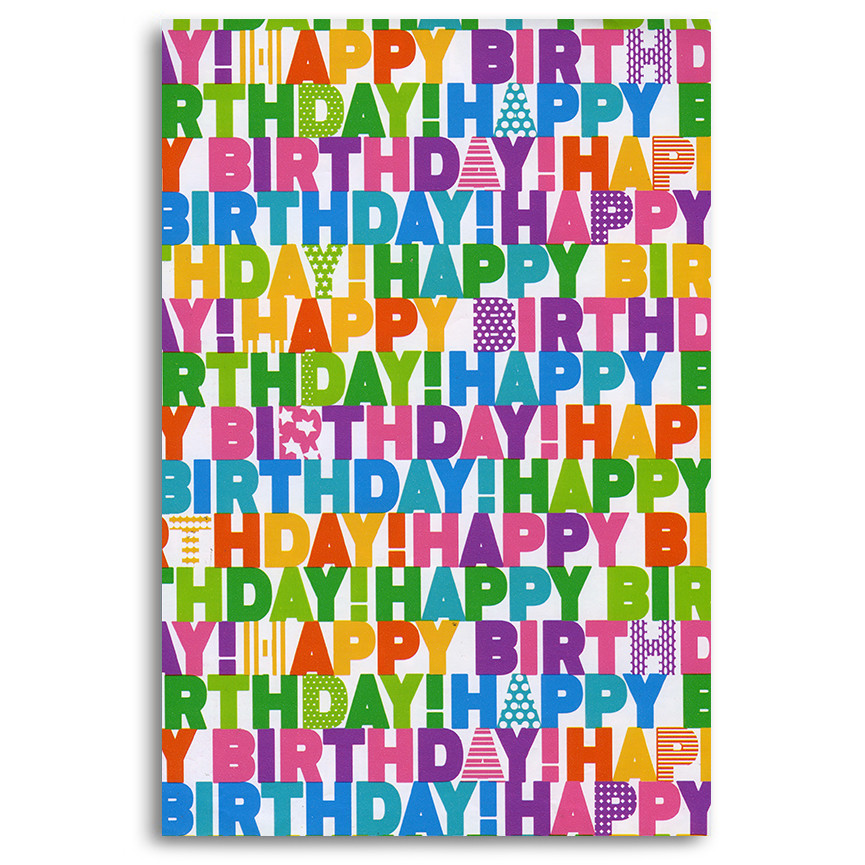 CARTA BS10 FG 70X100 HAPPY BIRTHDAY 103H