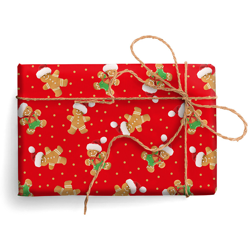CARTA BS10 FG 70X100 NATALE 9290 PAN DI ZENZERO