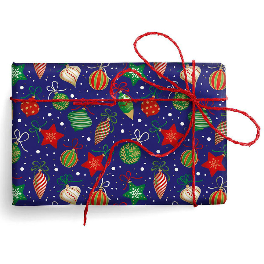 CARTA BS10 FG 70X100 NATALE 9502 ADDOBBI ALBERO