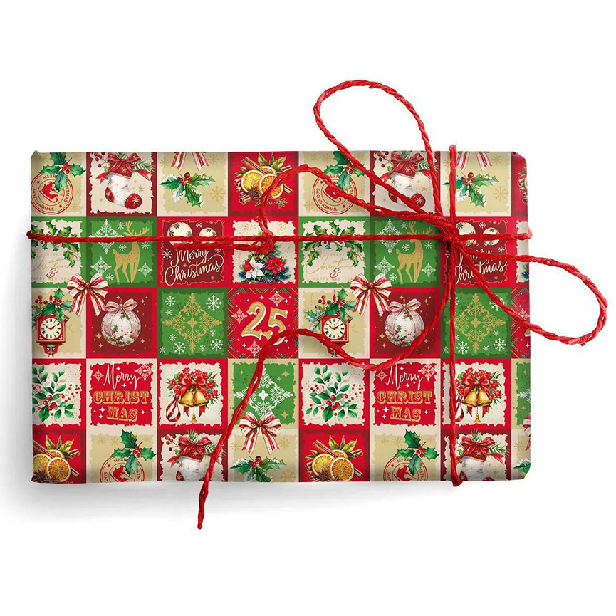 CARTA BS10 FG 70X100 NATALE 9510 DETTAGLI NATALIZI