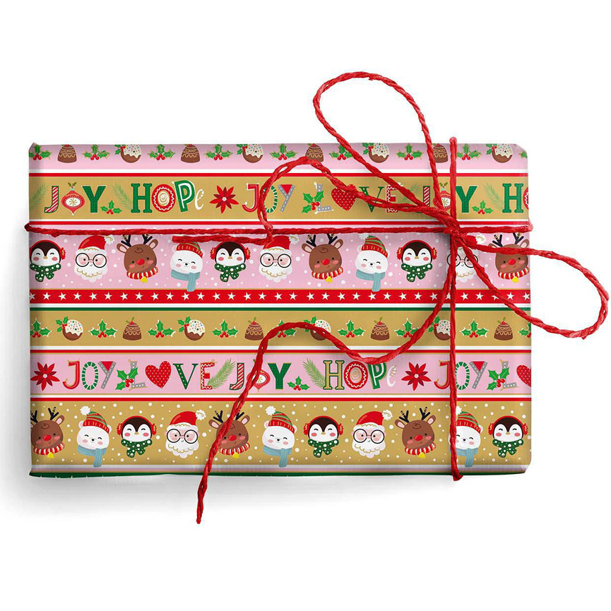CARTA BS10 FG 70X100 NATALE BIMBI 9505 LOVE HOPE