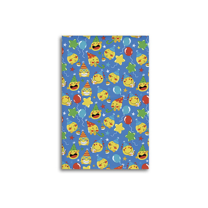 CARTA BS10 FG 70X100 SMILE PARTY BLU 122H