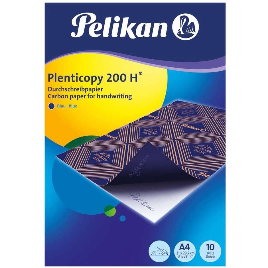 CARTA CARBONE G10 PLENTICOPY A4 10FG BLU