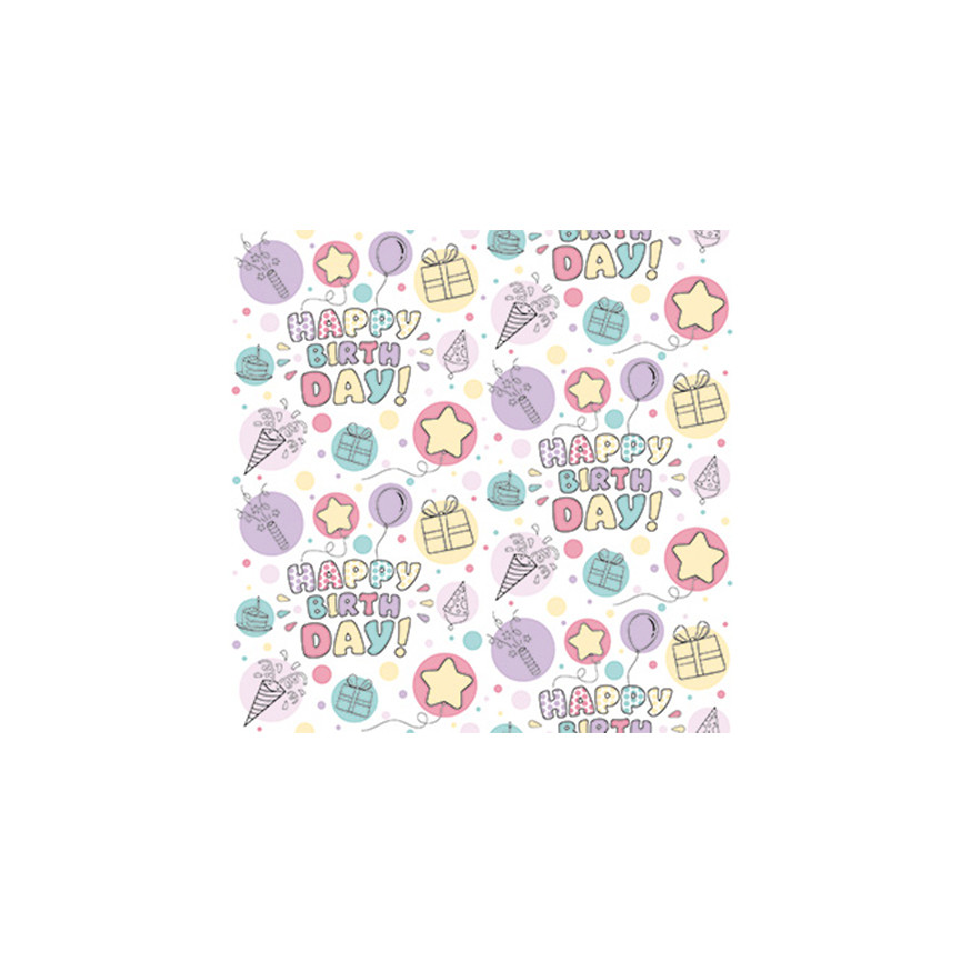 CARTA REGALO BUSTA 10 FG 70X100 BIMBI 073