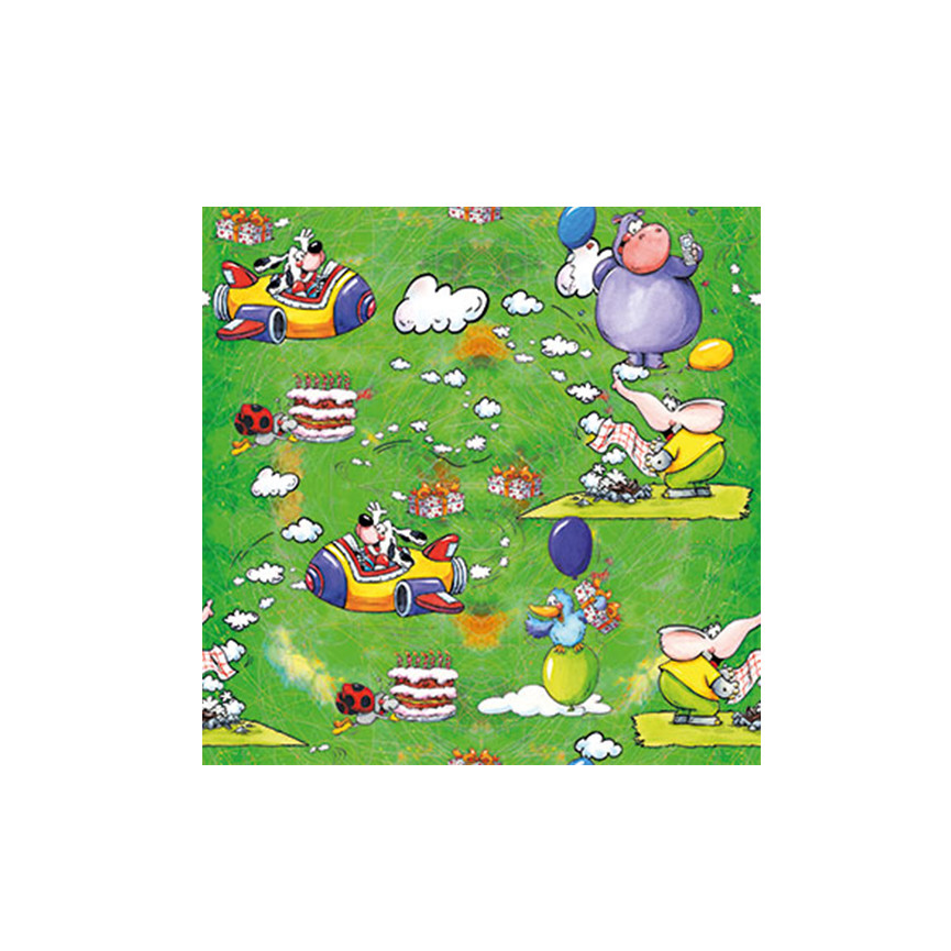CARTA REGALO BUSTA 10 FG 70X100 BIMBI 080