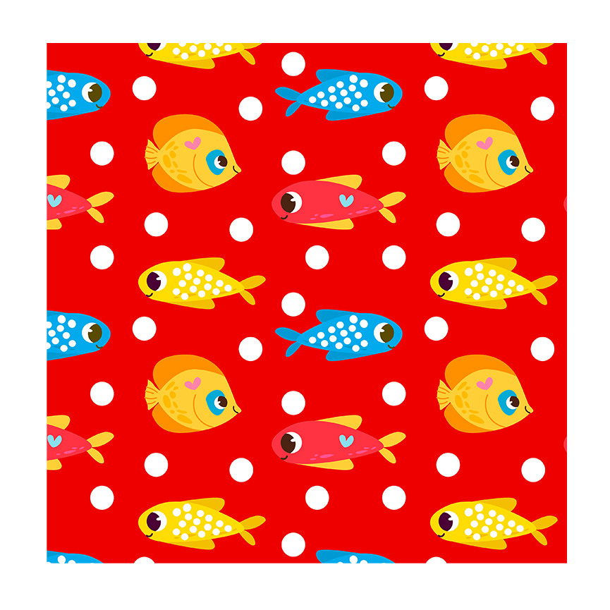 CARTA REGALO BUSTA 10 FG 70X100 FANTASIA BIMBI