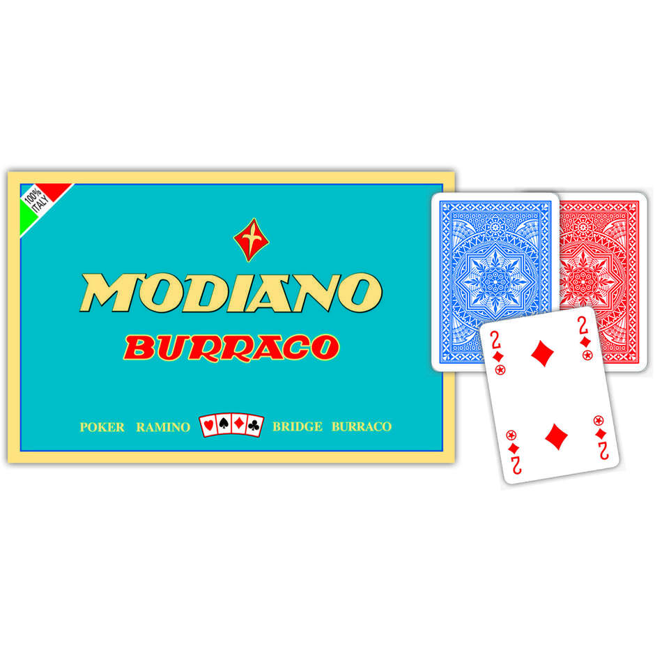 CARTE BURRACO MODIANO 3003799 EXTRA/TRIPL GIOCO
