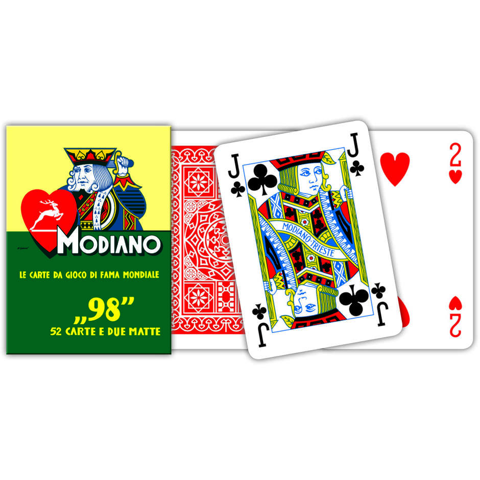 CARTE POKER 98 MODIANO 300252 GIOCO
