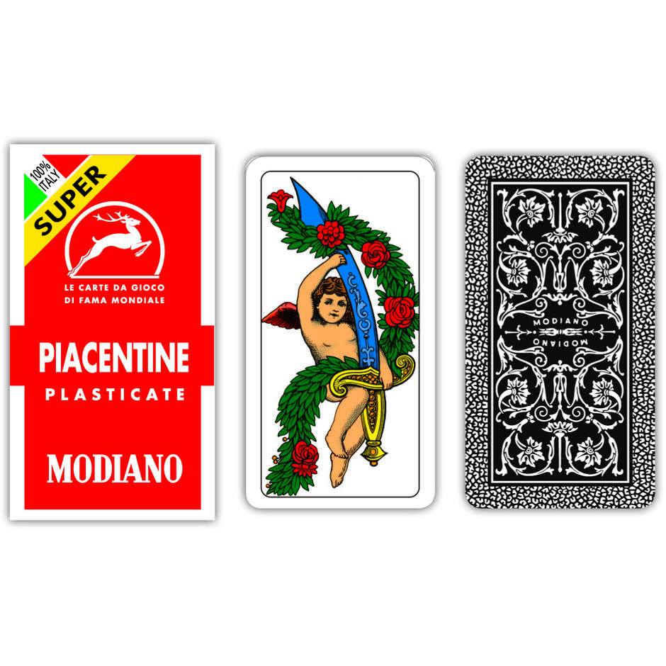 CARTE REGIONALI P40 PIACENTINE 81 MODIANO GIOCO