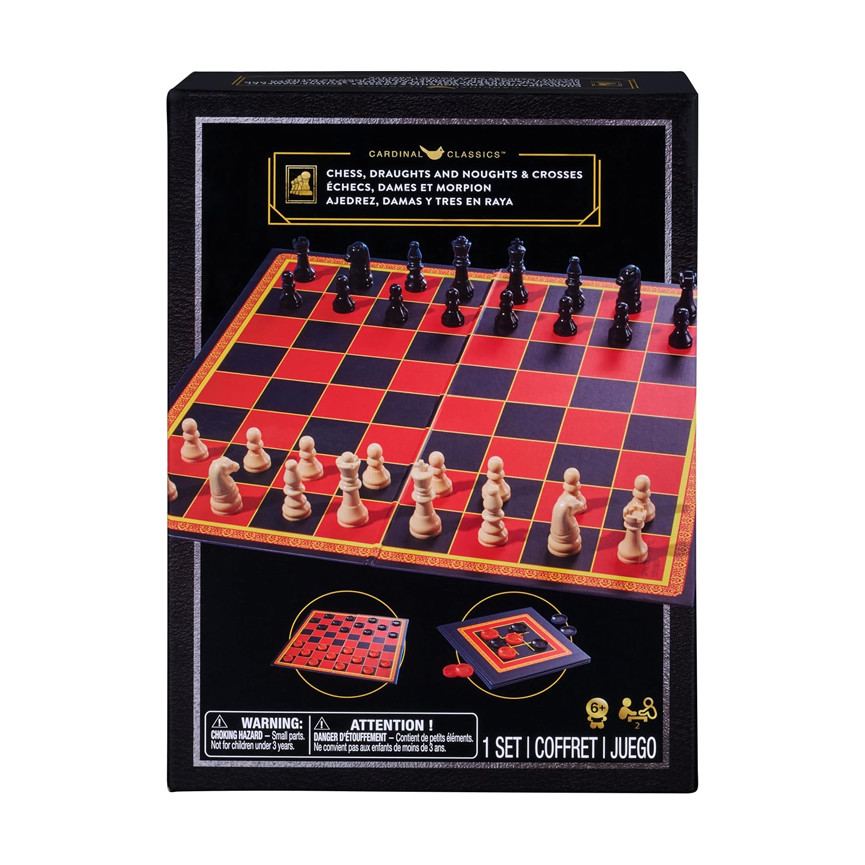 CLASSICI SCACCHI DAMA TRIS 6075842