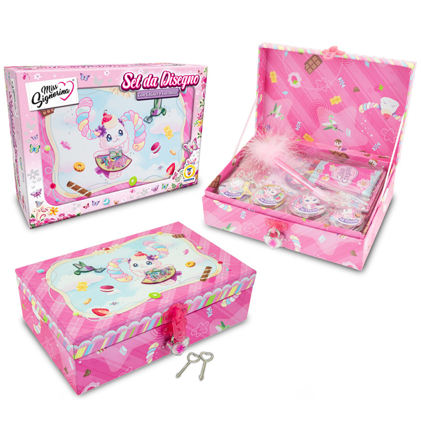 COFANETTO CREATIVO C/STICKER CERE NOTES 80700