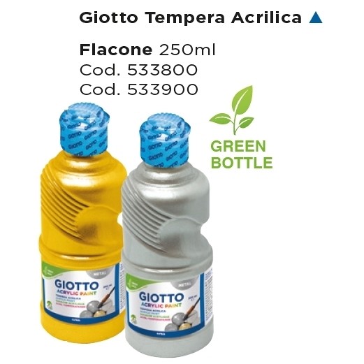 COLORI ACRILICI 0250 ML ARGENTO 533900