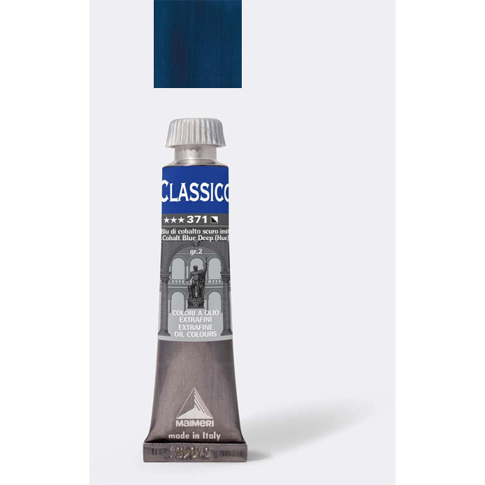 COLORI OLIO 20ML 3PZ BLU COBALTO SCURO IMIT.