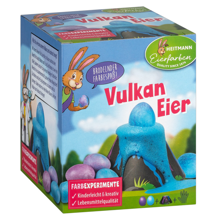 COLORI X UOVA VULCANO 2COL+ACCESSORI 1031831