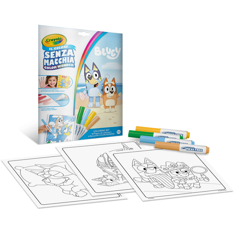 COLORING SET CW BLUEY 25-2903