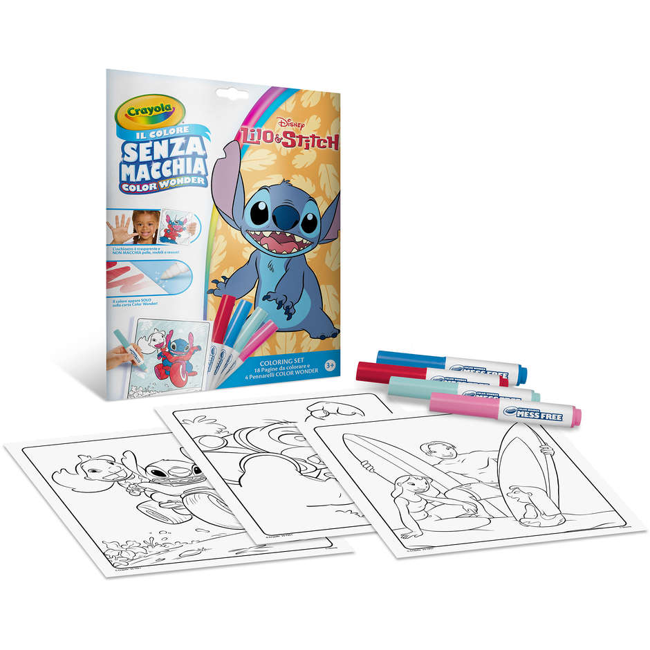 COLORING SET CW DISNEY LILO & STITCH 25-7021
