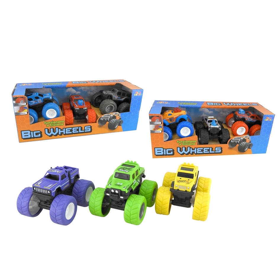 COMBO CRAZY BIG FOOT A FRIZIONE