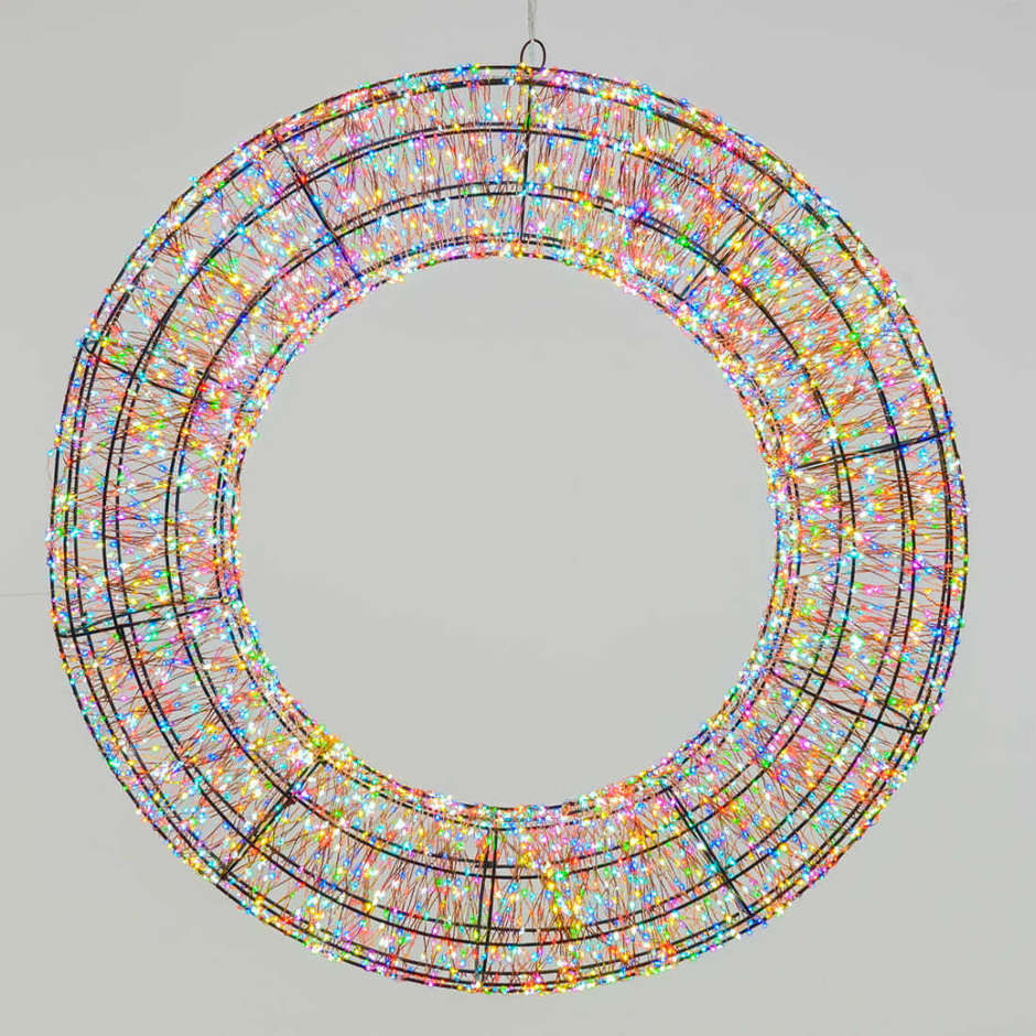 CORONA LUCI LED 6000L D75 MULTI.METALLO 68551 HDM