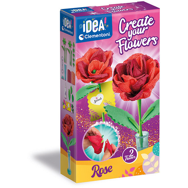CREA I TUOI FIORI ROSA 18877