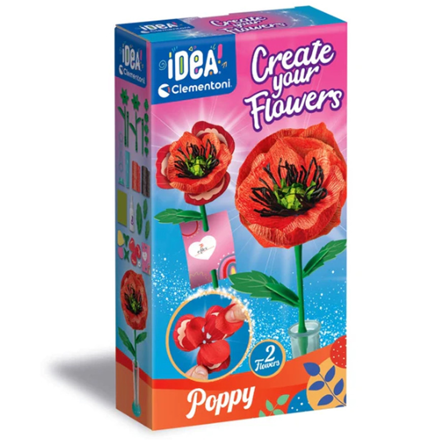 CREA IDEA I TUOI FIORI POPPY 18345