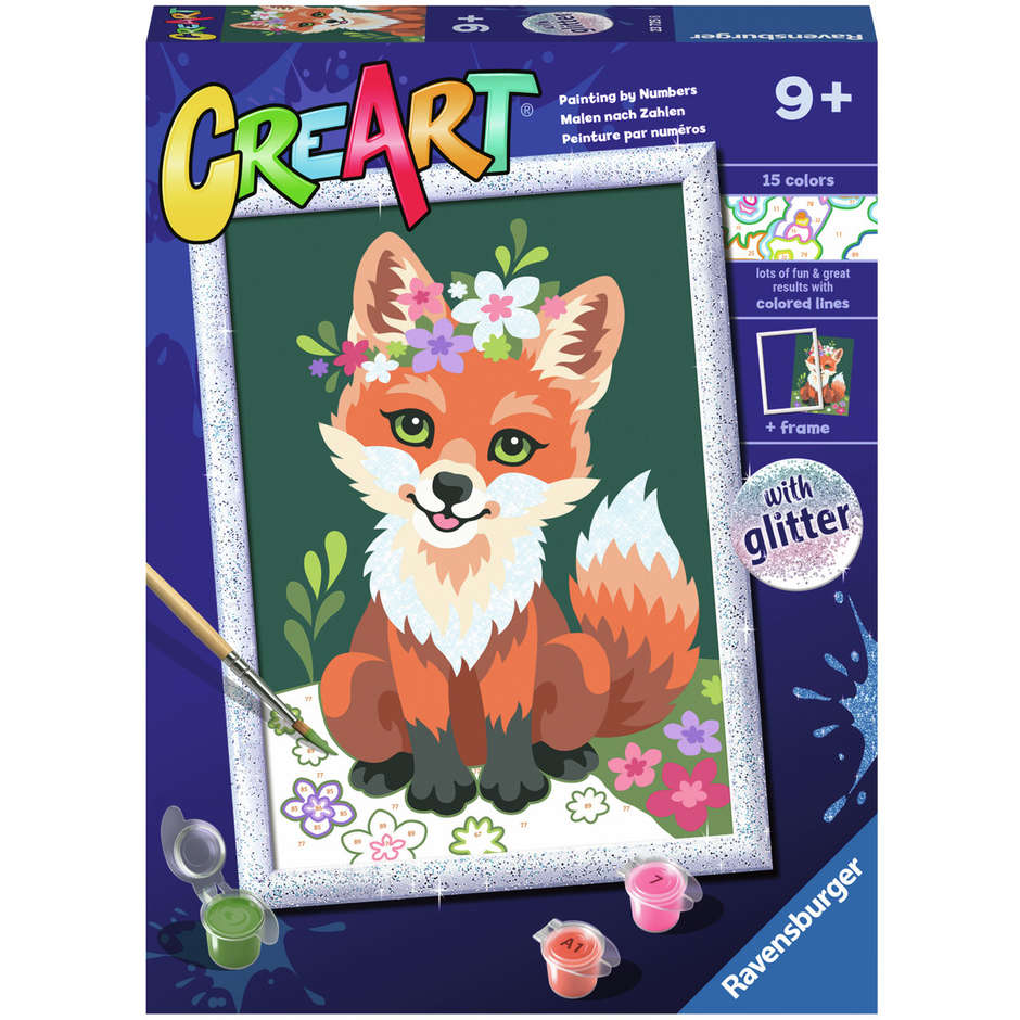 CREART KIDS VOLPE CON I FIORI 23725