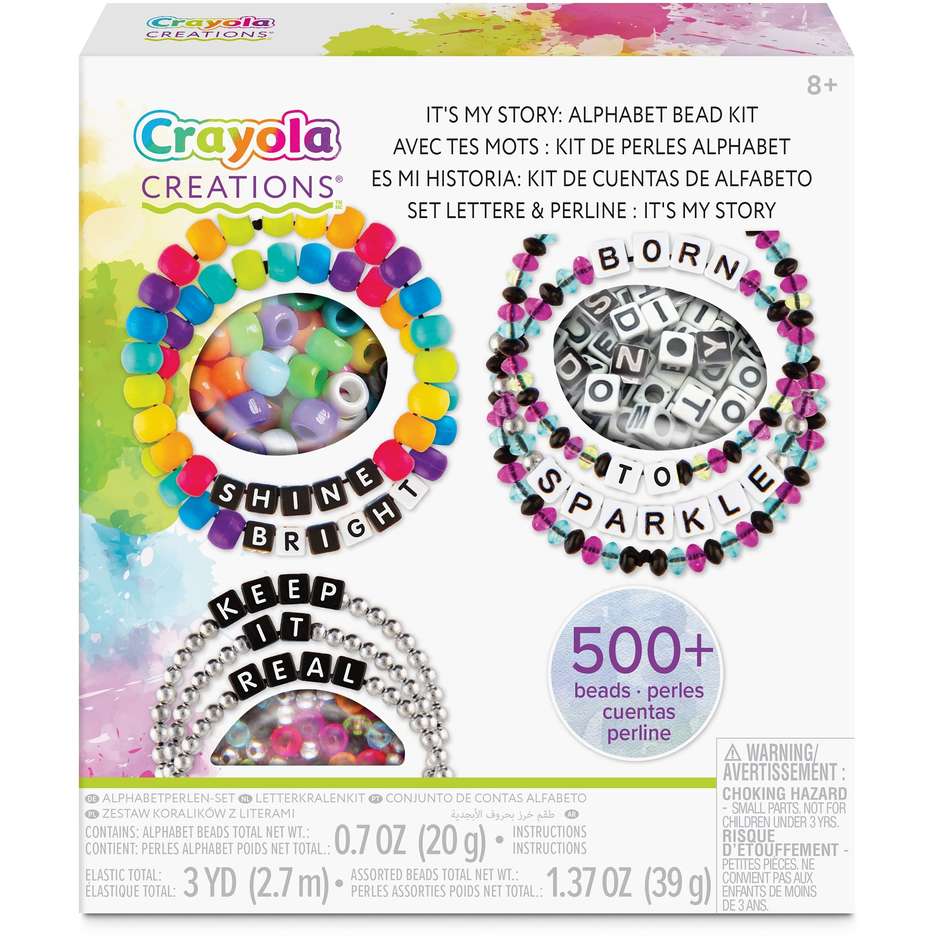 CREATIONS - CREA BRACCIALETTI ALPHABET 04-2968 8