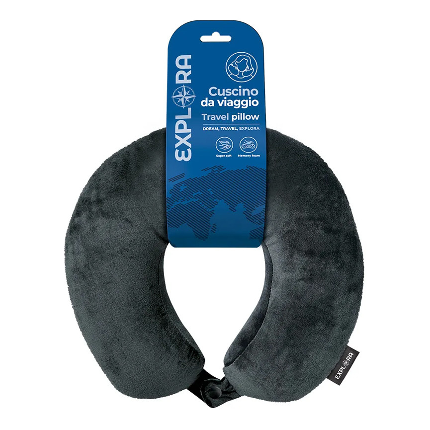 CUSCINO DA VIAGGIO NERO 82272