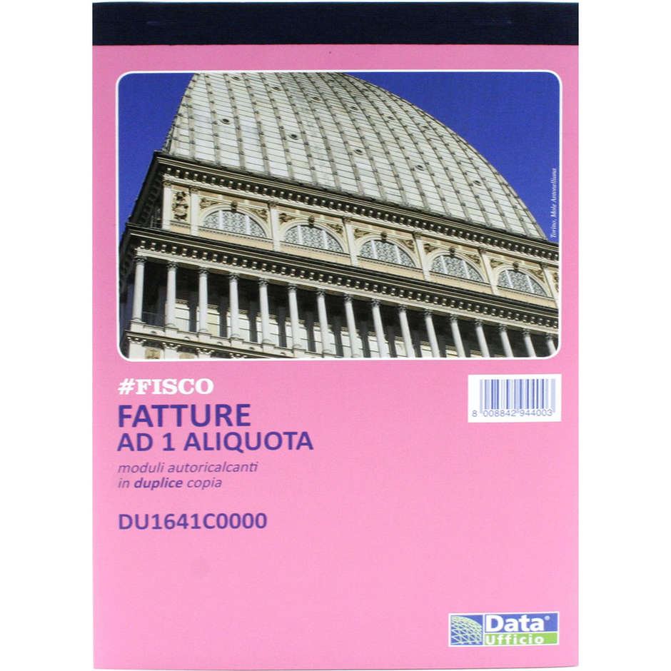 DATA 1641C00 FATTURE/IVA 1 ALIQUOTA A5 E5274A