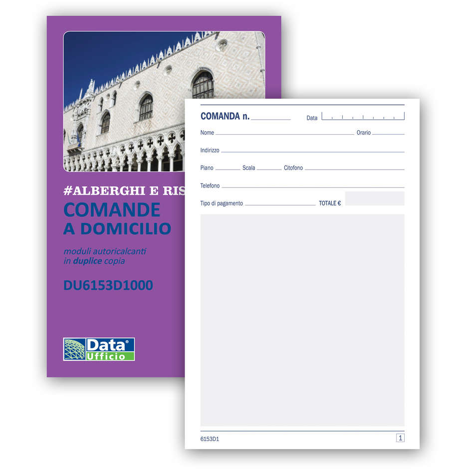 DATA 6153D1 BLOCCO COMANDE A DOMICILIO