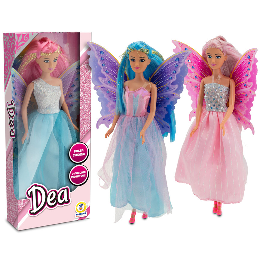 DEA BAMBOLA MAGICA FATA CON ALI 80858