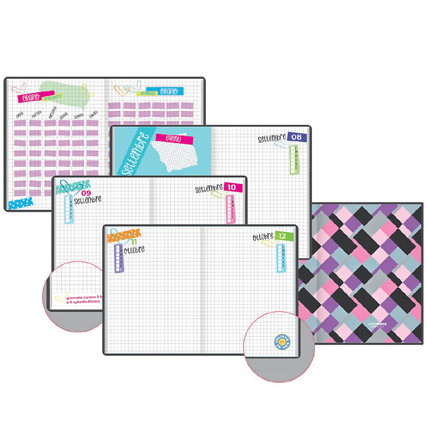 DIARI 9M GIRLS BEST FRI. 13X17 NON DATATO N76JL99