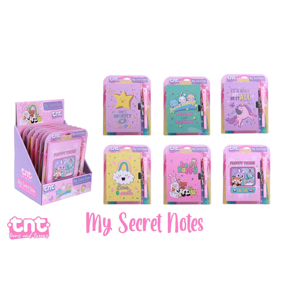 DIARI SEGRETI CON PENNA MAGICA 6PZ 92138