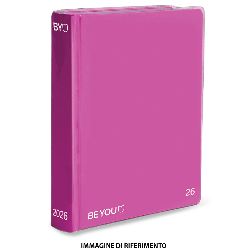 DIARIO BE YOU FUXIA EASY 12X16 2026/27