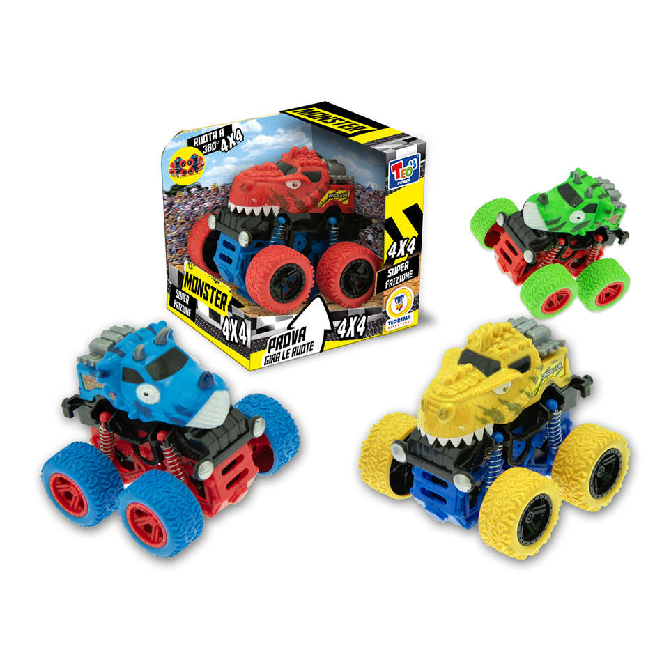 DINO MONSTER OFF ROAD 4X44 ASSORTITI
