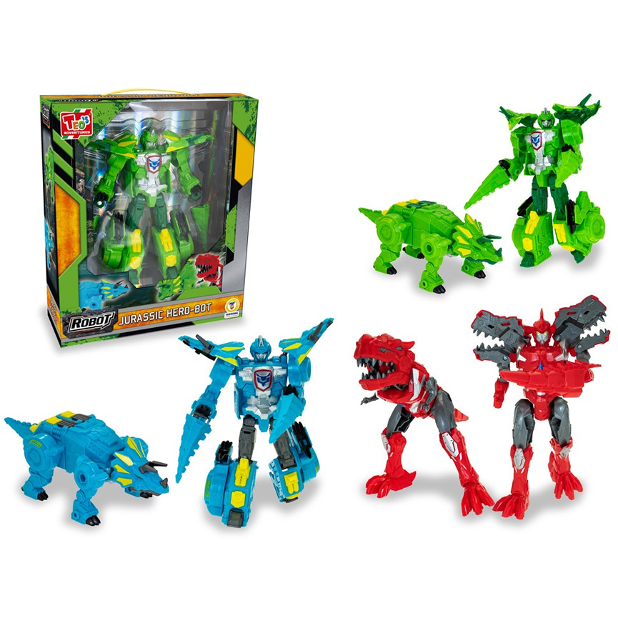 DINOSAURI TRANSFORMER 3 MODELLI ASSORTITI