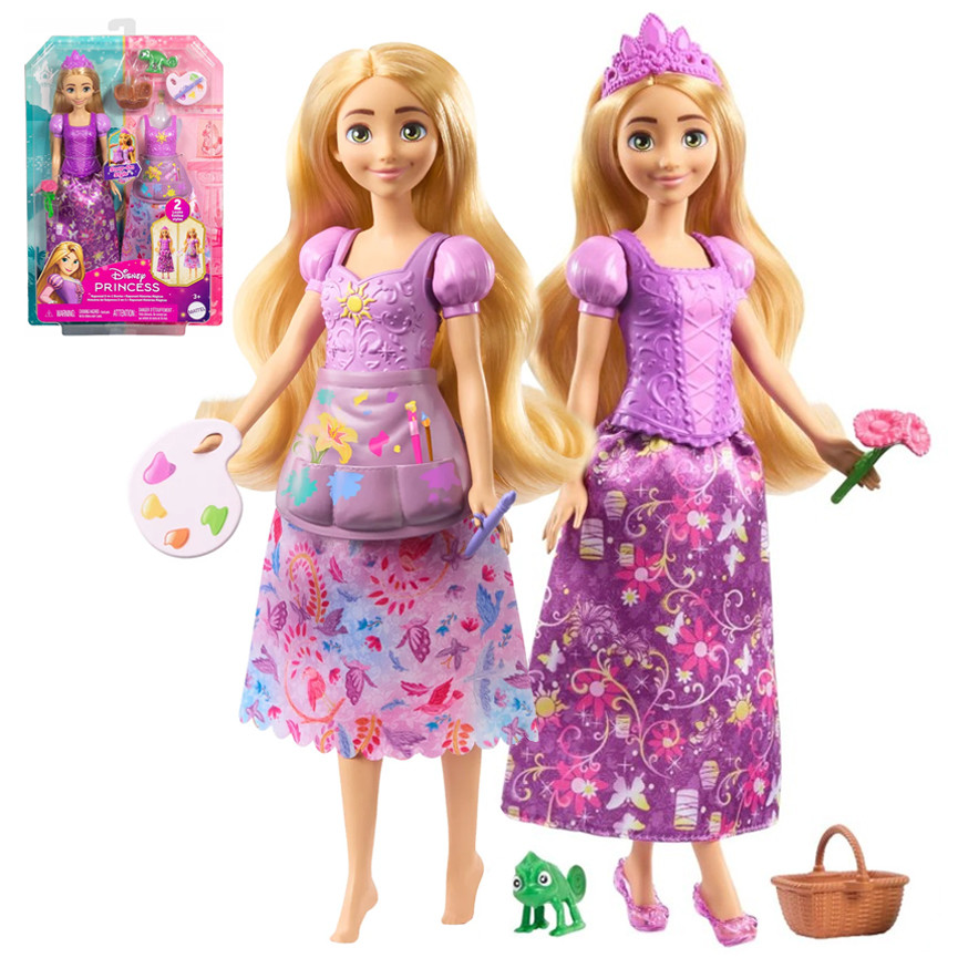 DISNEY PRINCESS RAPUNZEL 30CM 2IN1 JBG09