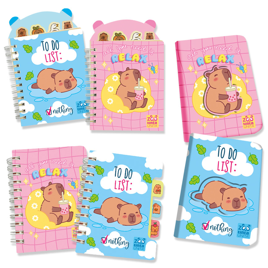 DISPLAY MINI BLOCCHETTI CAPIBARA T.UNITA 30PZ